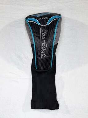 Tour Edge Bazooka 370 Driver Headcover Black and Blue